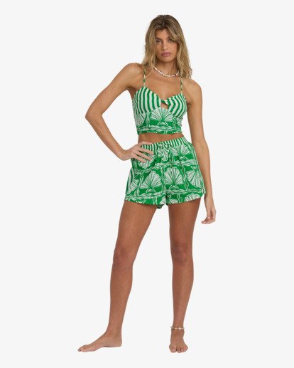 Sea Shell - Elasticated Shorts for Women  24B094502