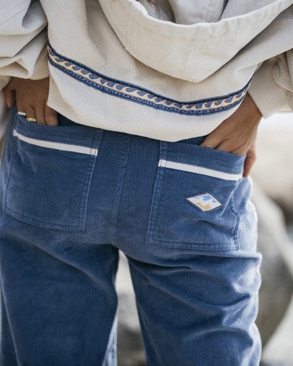 Since 73 Sea Tone - Corduroy Trousers for Women  24B111670