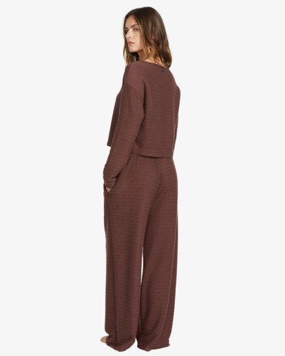 All I Need Tropics - Elastic Waist Pants for Women  24B121501