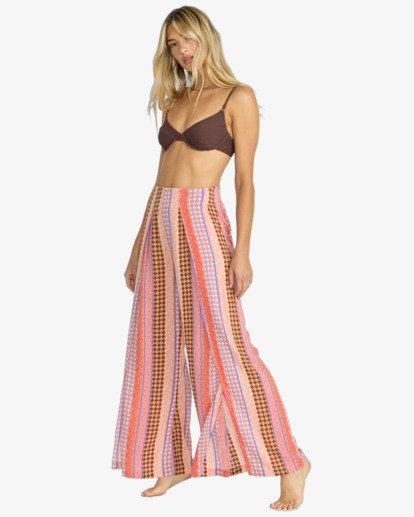 billabong, Split Spirit - Pantalon à taille élastique pour Femme, MULTI (mul) Split Spirit - Elastic Waist Pants for Women  24B121510