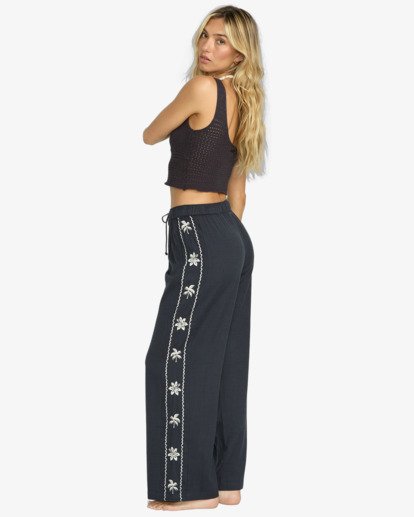 billabong, Days End - Hose mit elastischem Bund für Frauen, BLACK SANDS (bsd) Days End - Elasticated Trousers for Women  24B122502