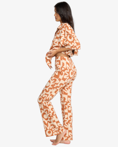 billabong, Lost On You - Broek met elastische taille voor Dames, SUNBURNT (clt0) Lost On You - Elasticated Waist Trousers for Women  24B123504