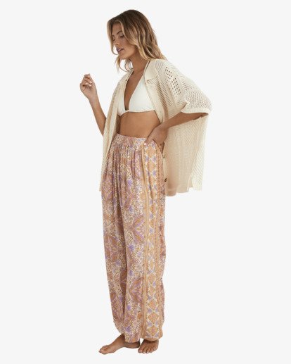 billabong, Just For You Follow Me - Elasticated Waist Trousers for Women, SUNSTONE (sun) Just For You Follow Me - Elasticated Waist Trousers for Women  24B123571