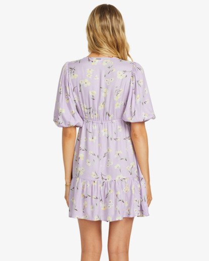 Night Fall - Puff Sleeve Midi Dress for Women  24B131512