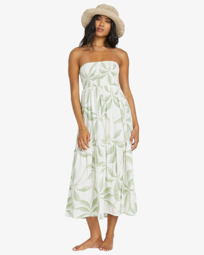 Tropical Haze - Midi Dress for Women  24B131524