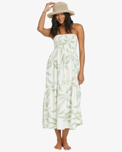 Tropical Haze - Midi Dress for Women  24B131524