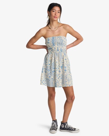 In The Sky Mini - Viscose Crinkle Dress for Women  24B131615