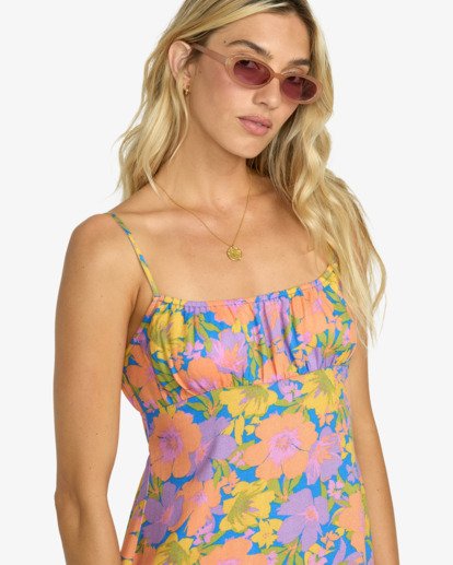 billabong, Dreaming Of Sun - Mini Dress for Women, TRUE BLUE (trb) Dreaming Of Sun - Mini Dress for Women  24B132518