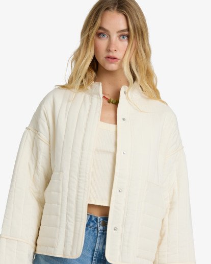 Folk Story 2 - Quilted Jacket for Women  24B154503