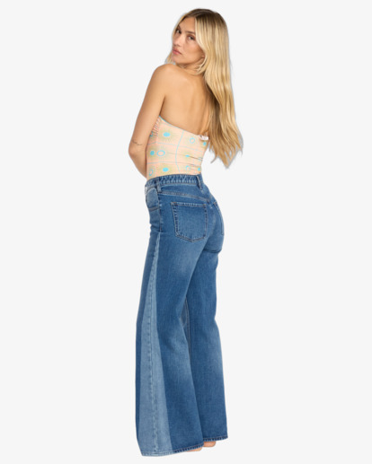 billabong, Free Fall - Uitlopende Jeans voor Dames, MIDDLE BROKEN BLUE (mbb) Free Fall - Flared Jeans for Women  24B193502