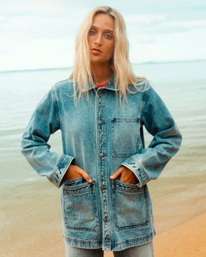 Denim - Chore Coat for Women  24B214500