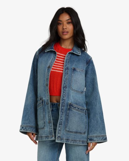 Denim - Chore Coat for Women  24B214500