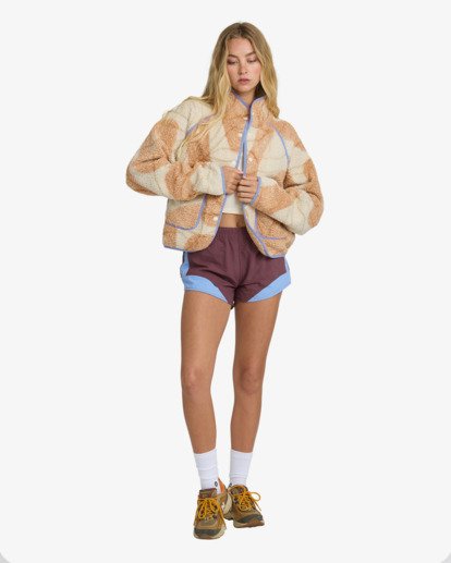 Dawney Snap Up - Snap Fleece for Women  24B311600