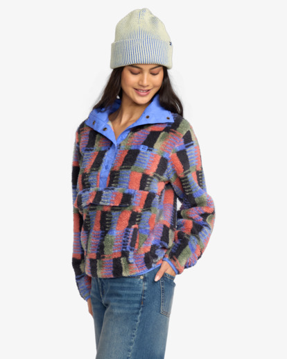 billabong, Switchback - Sweat col montant pour Femme, MULTI (mul) Switchback - Mock Neck Sweatshirt for Women  24B411506