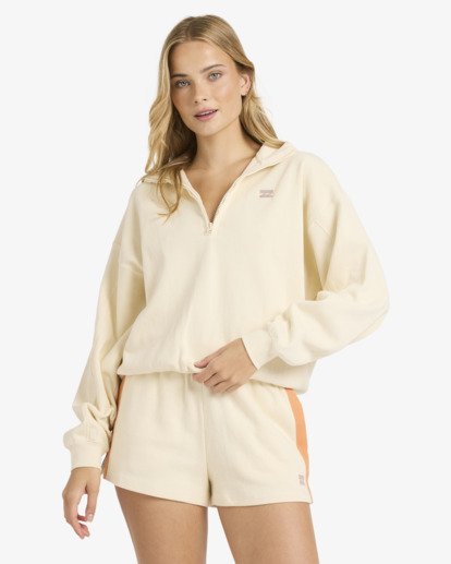 Classic Feels - Half-Zip Sweatshirt for Women  24B411603