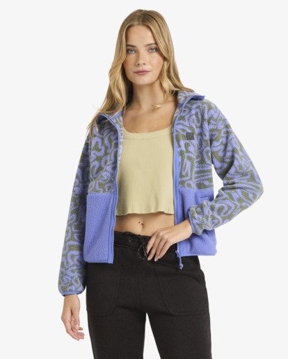 Rock Jetty Mock Neck - Zip Up Fleece for Women  24B483503
