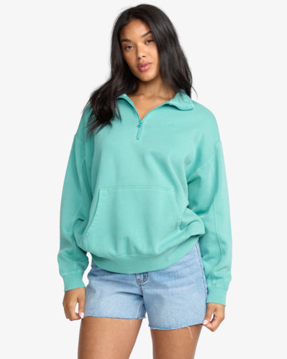 Hula Half Zip - Pullover Sweatshirt for Women  24B483506