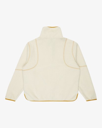 billabong, Streamer - Demi-fermeture à boutons-pression pour Femme, WHITECAP (wcp) Streamer - Half Snap Fleece for Women  24B484502