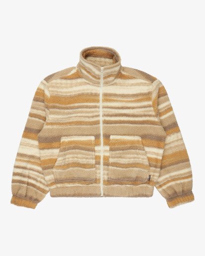 billabong, First Light - Polaire en sherpa pour Femme, COYOTE (coy) First Light - Sherpa Fleece for Women  24B484503