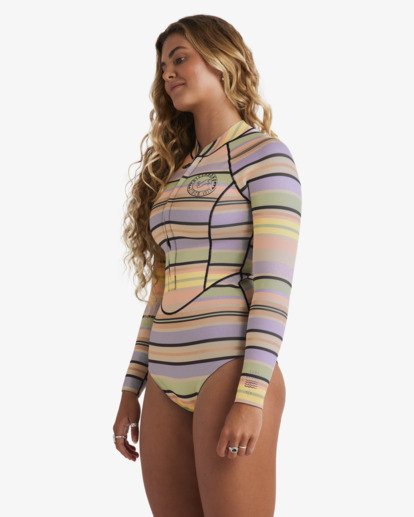 1/1mm Salty Dayz Natural Light - Chest Zip Wetsuit for Women  24BW191502