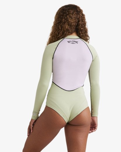 1/1mm Salty Dayz Natural Light - Chest Zip Wetsuit for Women  24BW191502
