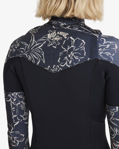 4/3mm Salty Dayz Natural - Chest Zip Wetsuit for Women  24BW191506