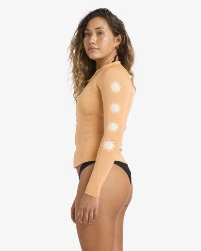 1mm Peeky Natural - Long Sleeve Neoprene Jacket for Women  24BW193500