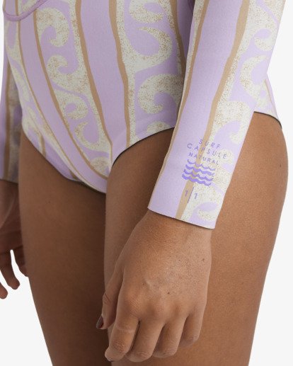 billabong, 1mm Salty Dayz Natural Light - Langärmeliger Springsuit für Frauen, VIOLET ICE (vic) 1mm Salty Dayz Natural Light - Long Sleeve Springsuit for Women  24BW193502