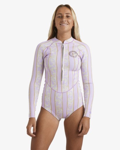 1mm Salty Dayz Natural Light - Long Sleeve Springsuit for Women  24BW193502