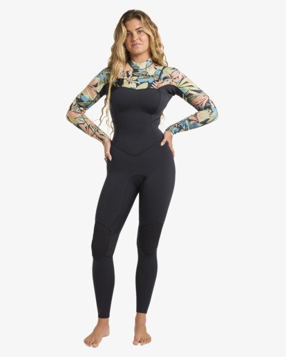 3/2mm Salty Dayz Natural - Chest Zip Wetsuit for Women  24BW193505