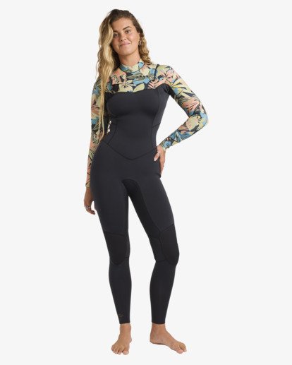 4/3mm Salty Dayz Natural - Chest Zip Wetsuit for Women  24BW193506