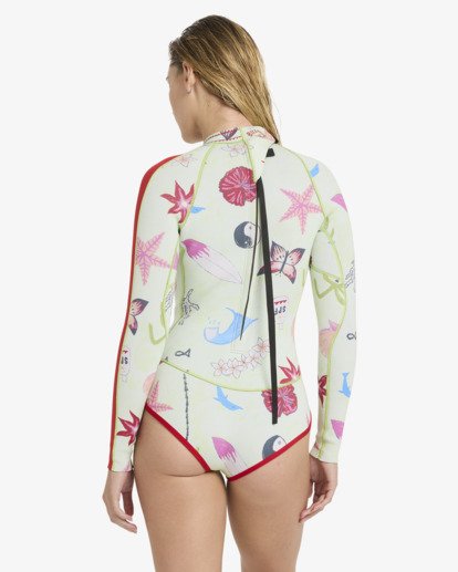 2/2mm Glider - Long Sleeve Back Zip Springsuit for Women  24BW244501