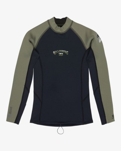 1/1mm Boys Absolute Natural - Back Zip Wetsuit Jacket for Boys 8 - 16  24CW191508