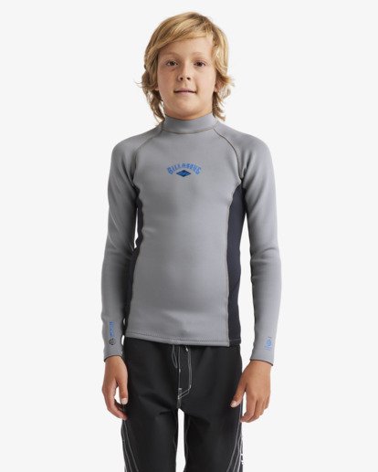 1/1mm Boys Absolute Natural - Back Zip Wetsuit Jacket for Boys 8 - 16  24CW191508