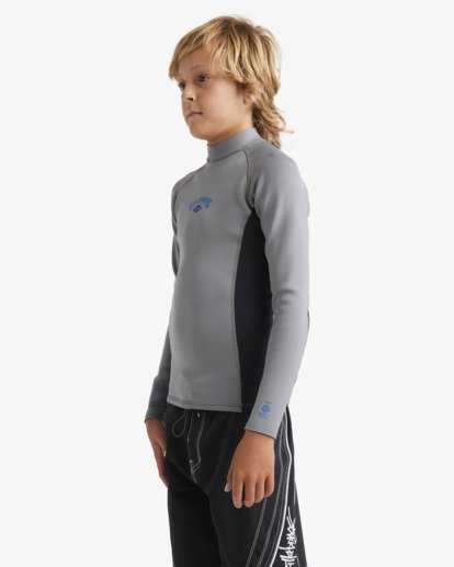 1/1mm Boys Absolute Natural - Back Zip Wetsuit Jacket for Boys 8 - 16  24CW191508