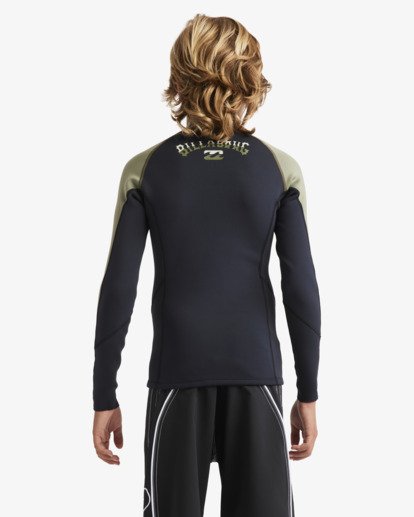 1/1mm Boys Absolute Natural - Back Zip Wetsuit Jacket for Boys 8 - 16  24CW191508