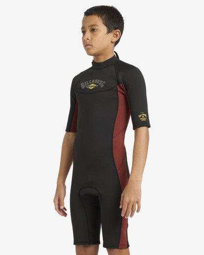 2/2mm Absolute - Short Sleeve Back Zip Springsuit for Boys 6-16  24CW251601