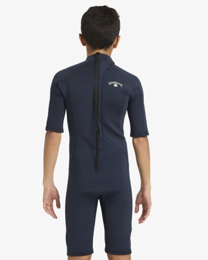 2/2mm Absolute - Short Sleeve Back Zip Springsuit for Boys 6-16  24CW251601