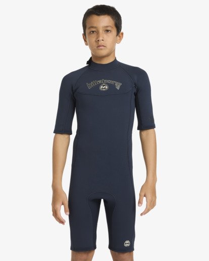 2/2mm Absolute - Short Sleeve Back Zip Springsuit for Boys 6-16  24CW251601