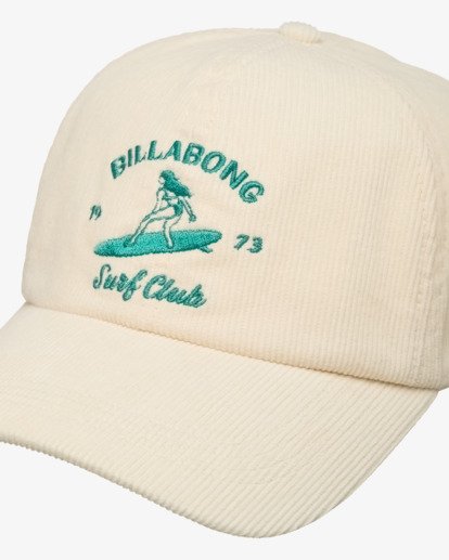 billabong, Dad - Dad-Cap aus Cord für Frauen, SALT CRYSTAL 1 (sc1) Dad - Corduroy Dad Cap for Women  24E551500