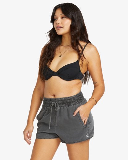 billabong, Sol Searcher 3"- Boardshort pour Femme, BLACK PEBBLE (bpb) Sol Searcher - Boardshorts for Women  24O081501