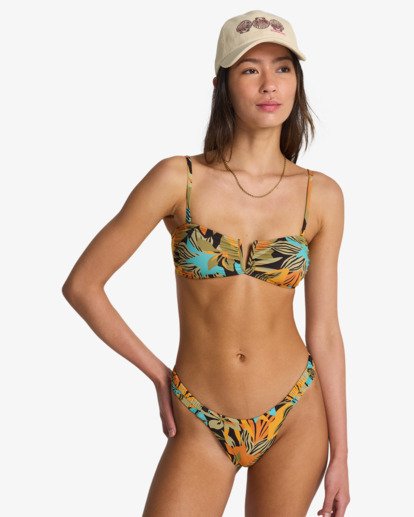 Des Tropiques - Bandeau Bikini Top for Women  24O121600
