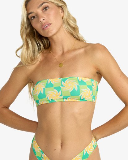 billabong, Trippin On Sun Tully Tube - Haut de bikini bandeau pour Femme, MULTI (mul) Trippin On Sun Tully Tube - Bandeau Bikini Top for Women  24O122502