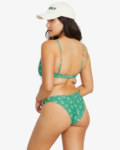 In The Green Charlie - Medium Coverage Bikini Top for Women  24O141506