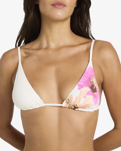 Sunny Shore - Slide Triangle Bikini Top for Women  24O141608