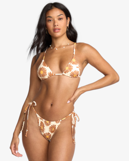 Fresh Daze Mini Slide Tri - Triangle Bikini Top for Women  24O143505