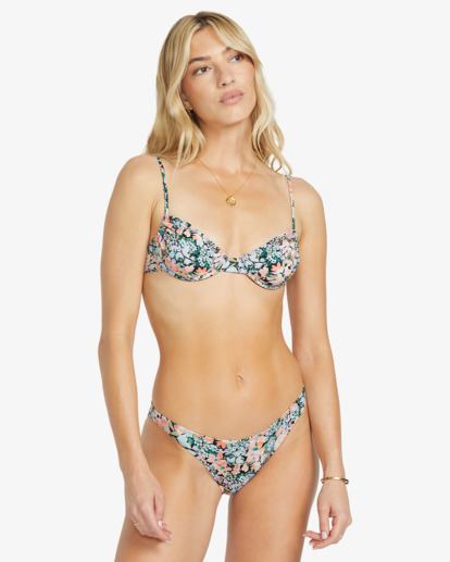 Sweet Fields - Medium Coverage Bikini Top for Women  24O151504