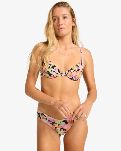 Faith In Flower - Medium Coverage Bikini Top for Women  24O151517