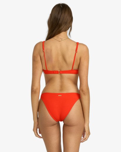 Red Aloha Bralette - Underwired Bikini Top for Women  24O152512