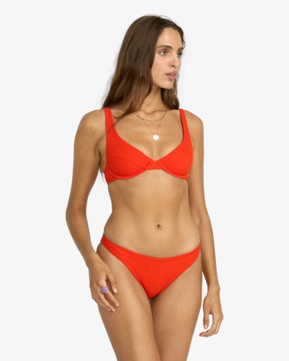 billabong, Red Aloha Bralette - Underwired Bikini Top for Women, RED ALOHA (rpz0) Red Aloha Bralette - Underwired Bikini Top for Women  24O152512
